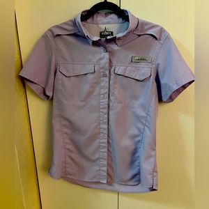 Lavender Habit women’s fishing Top Size M